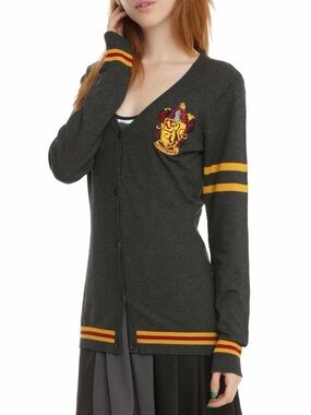 Warner Bros. Harry Potter Charcoal Knit Label Sweater